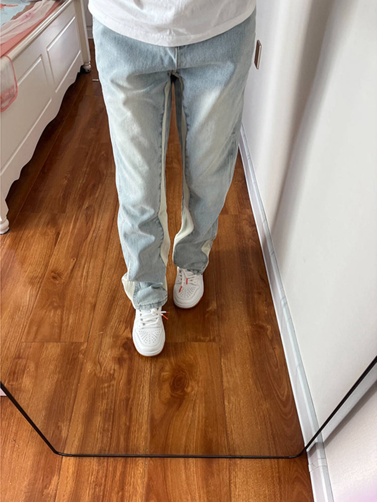 SEMI FLARED JEANS