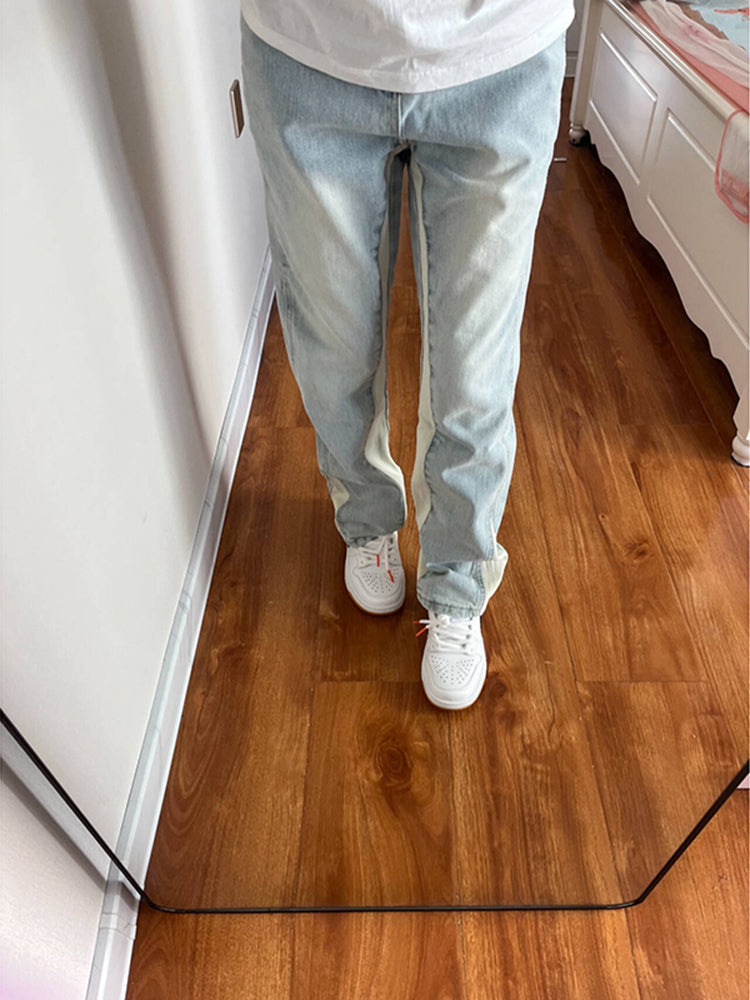 SEMI FLARED JEANS