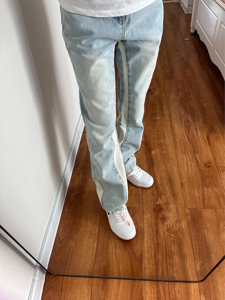 SEMI FLARED JEANS