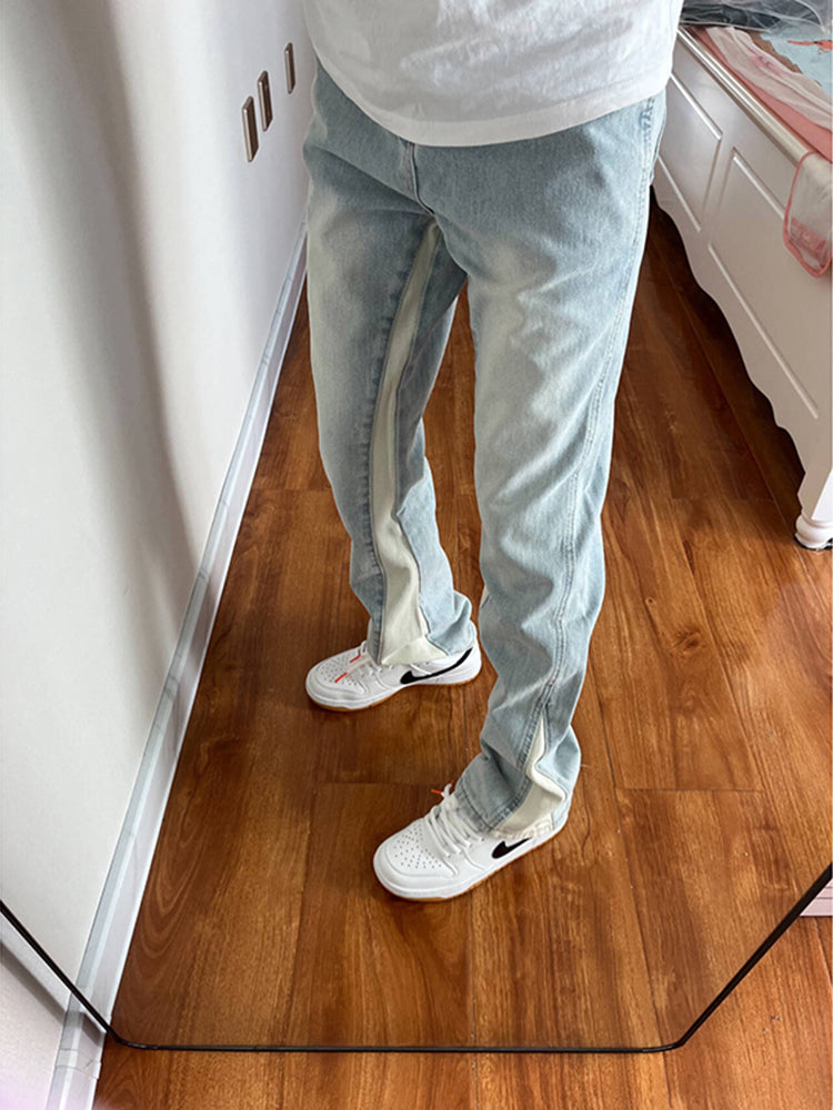 SEMI FLARED JEANS