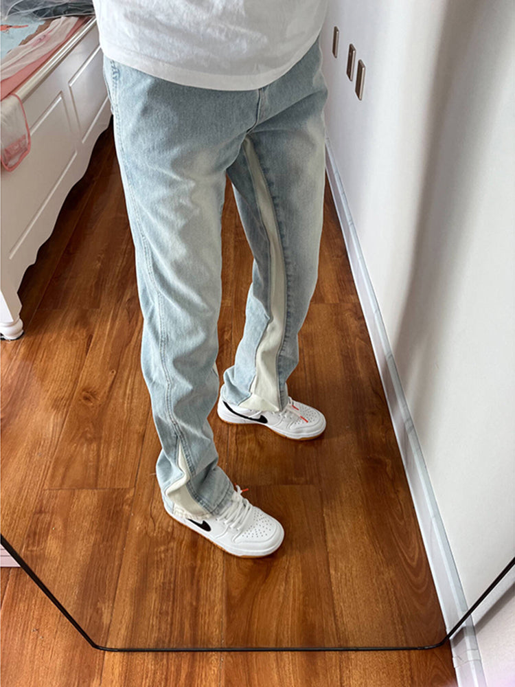 SEMI FLARED JEANS