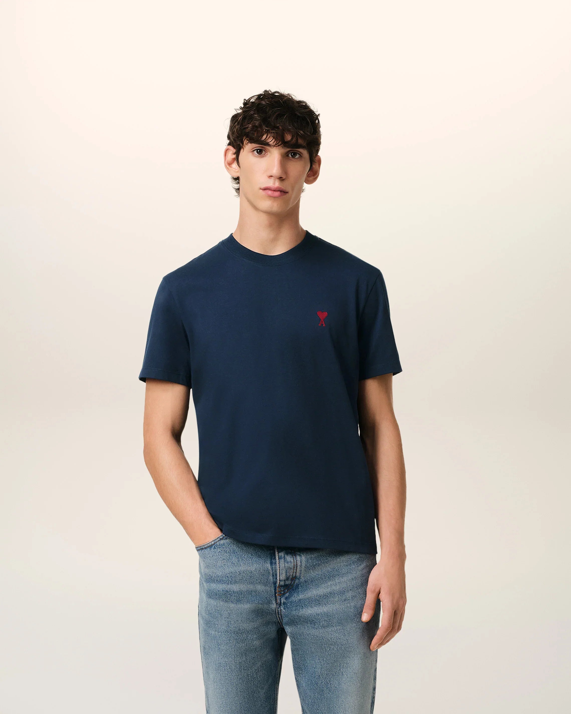 ZAMGO T-Shirt mit gesticktem A-HERZ