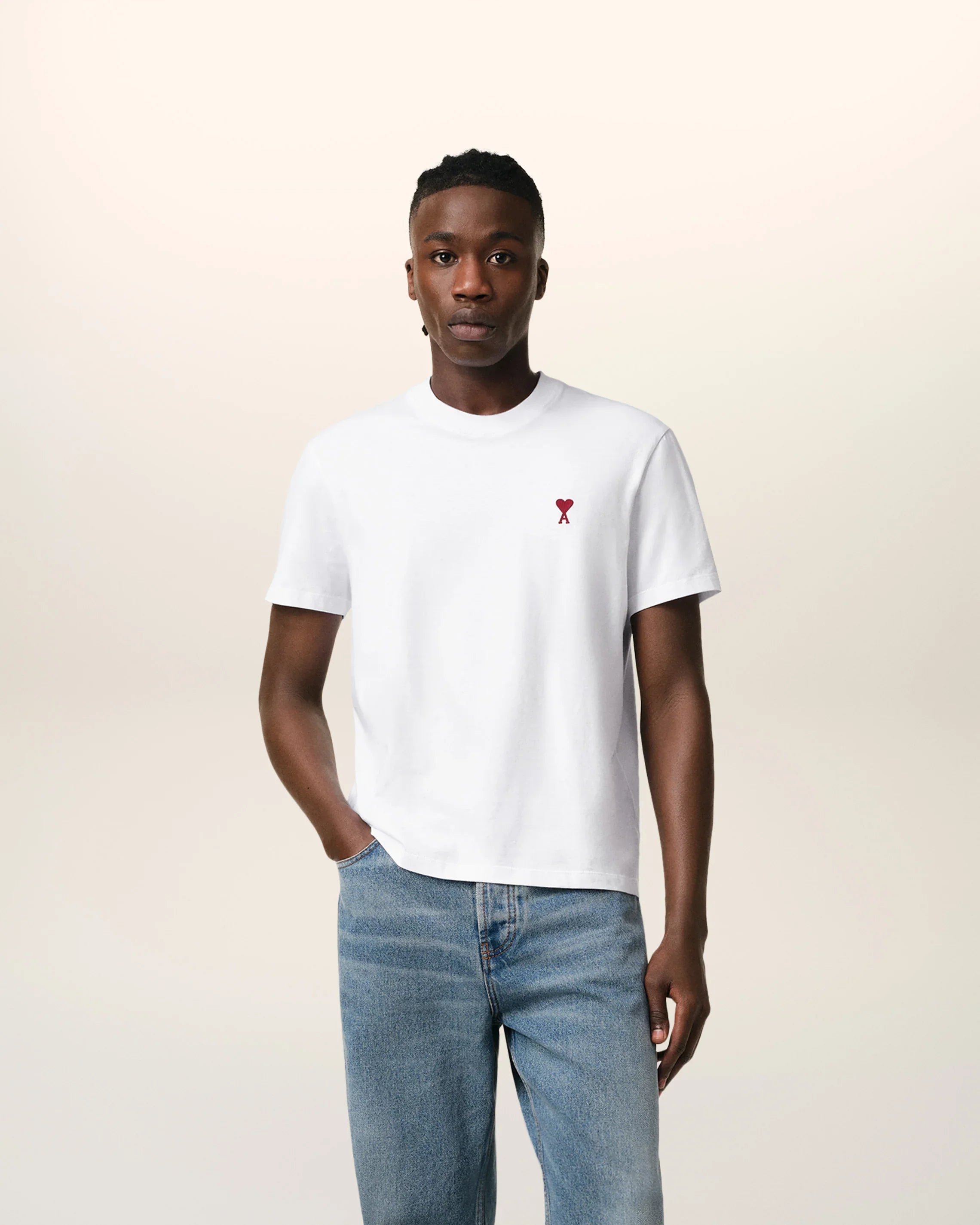 ZAMGO T-Shirt mit gesticktem A-HERZ