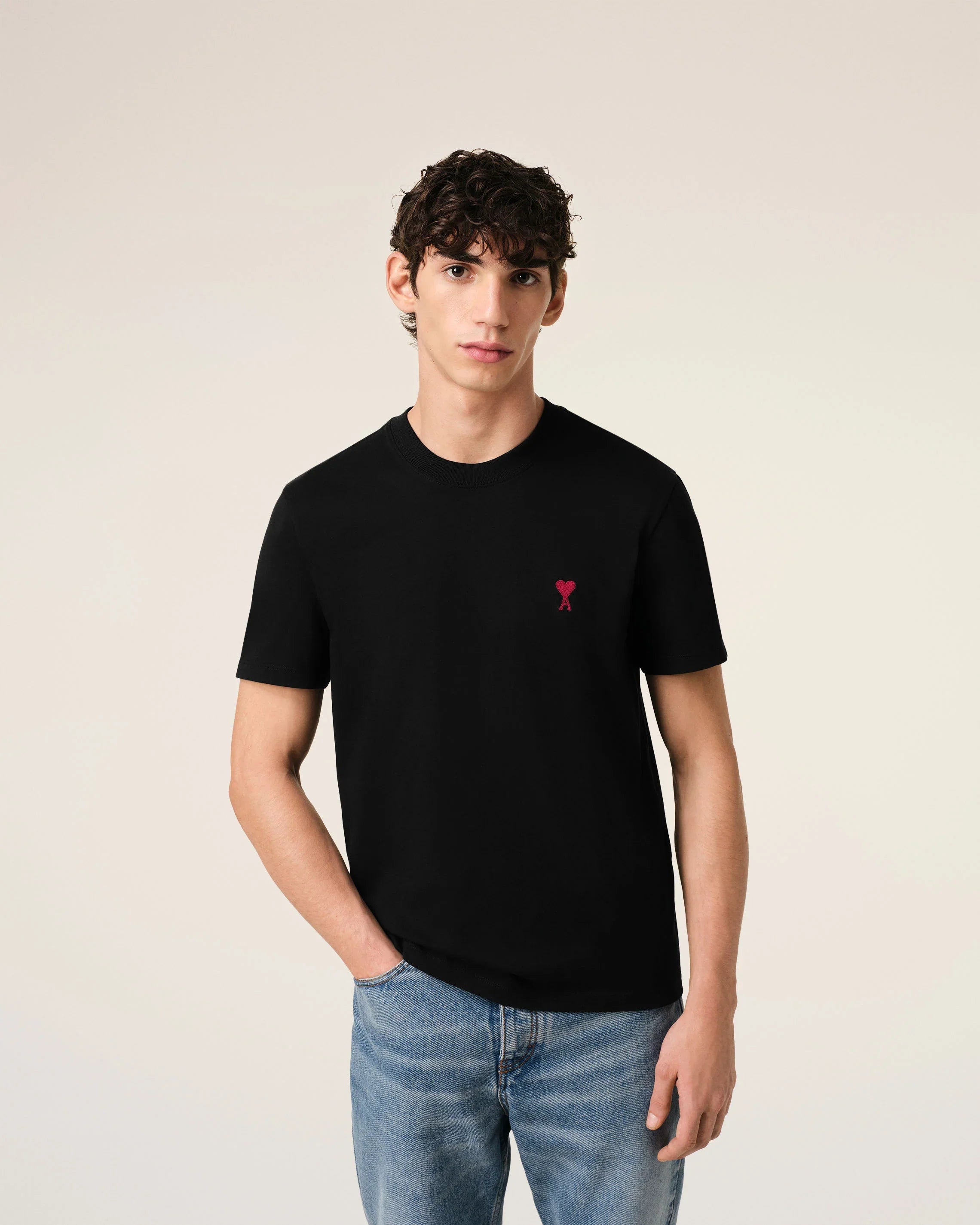 ZAMGO T-Shirt mit gesticktem A-HERZ
